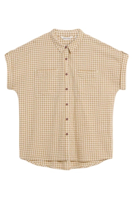 ELLA CHECK SHIRT NATURAL MULTI 1