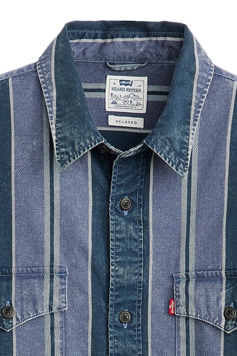 RELAXED FIT WESTERN CARSON STRIPE 6