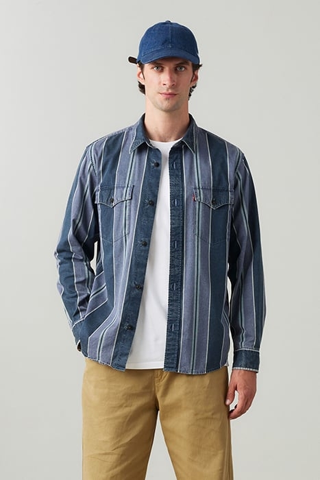 RELAXED FIT WESTERN CARSON STRIPE 1