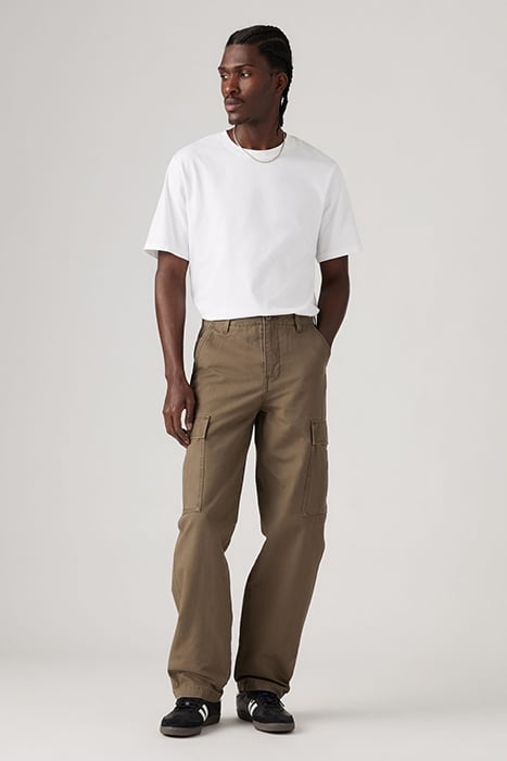 XX CARGO PANTS STRAIGHT CROCODILE CANVAS 1