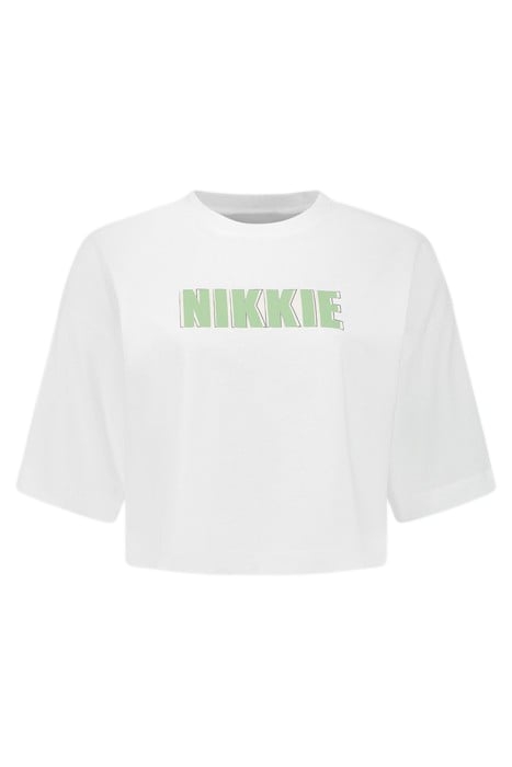 NIKKIE T-SHIRT MISTY GREEN 1