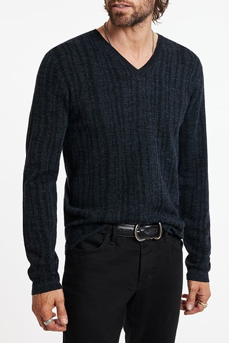 BANDERA REGULAR FIT V NECK NAVY 1