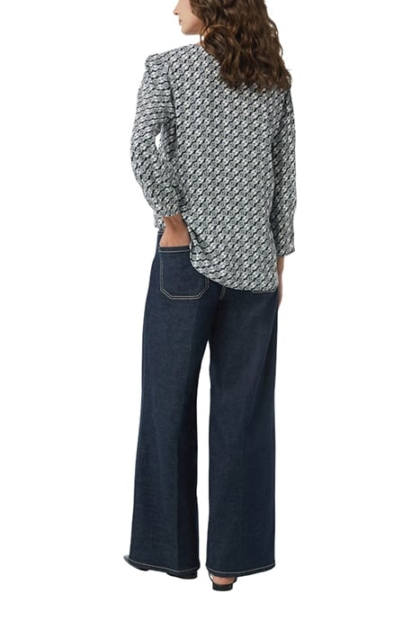 COMMA BLOUSES BLUE-MARINE 2