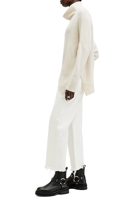 LOCK ROLL NECK CHALK WHITE 5