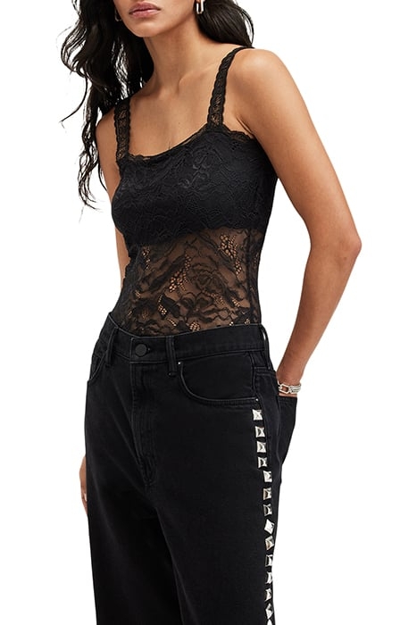 CHARLI LACE BODYSUIT BLACK 1