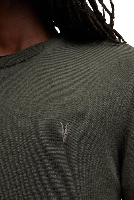 MODE MERINO CREW GRANGE GREEN 5