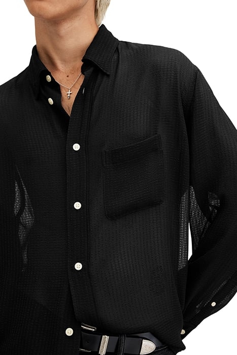 ANDO LS SHIRT JET BLACK 7