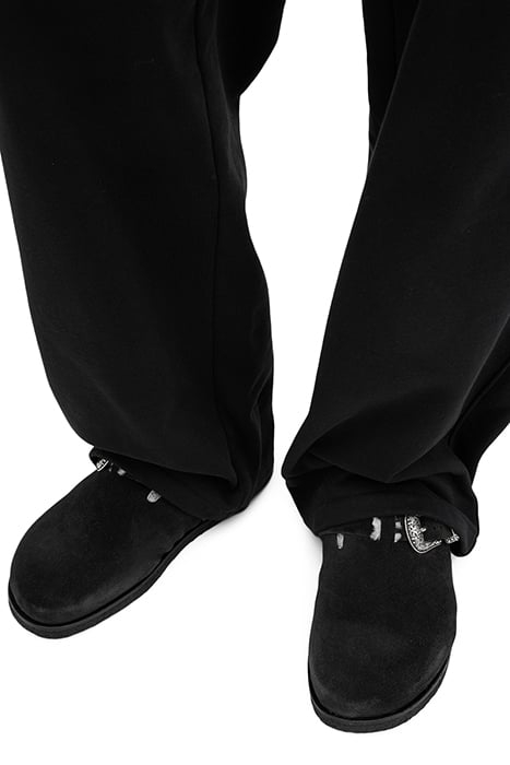 CARLO SHEARLING MULE BLACK 3