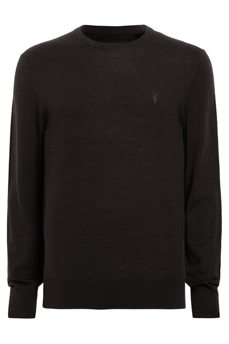 MODE MERINO CREW COFFEE BROWN 4