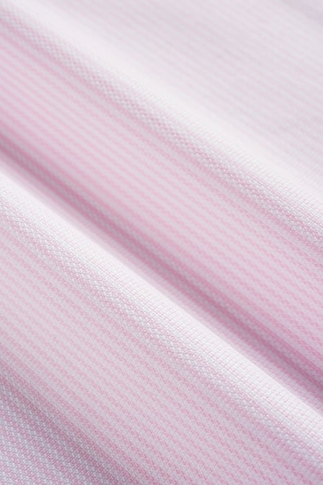 PINK STRIPED OXFORD SLIM FIT SHIRT 8