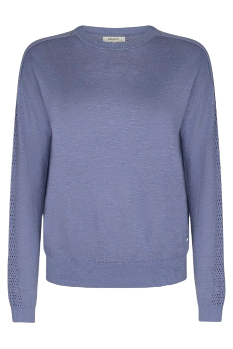 PULLOVER LONG SLEEVES BLUE ICE 5