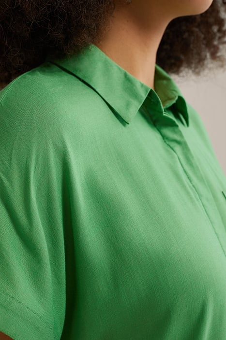 DRESS MID LENGTH BRIGHT GREEN 5