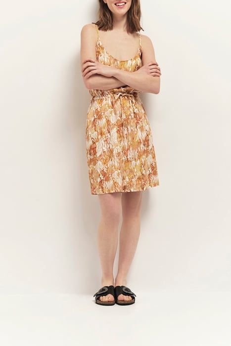 REDA - CINNAMON DRESS WITH SAHARA DANCE PRINT 2