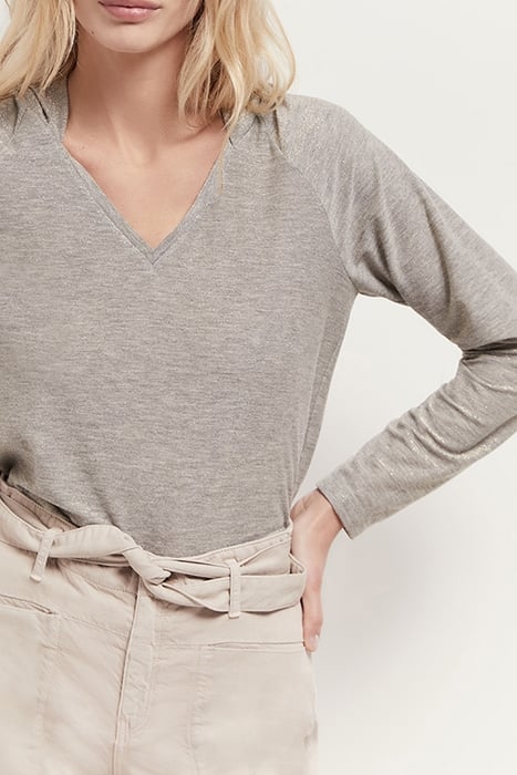 TRACY - FANCY PLATINUM KNIT JUMPER 2