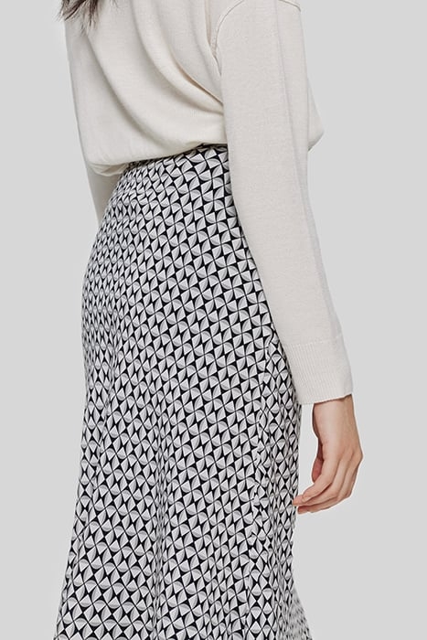 OFF-WHITE GEOMETRIC PRINT SKIRT 4