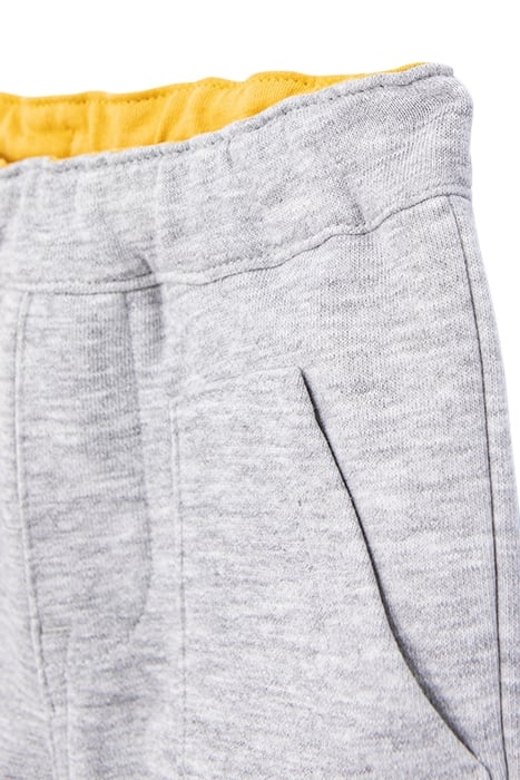 BABY BOYS’ YELLOW/GREY REVERSIBLE BERMUDA SHORTS 6