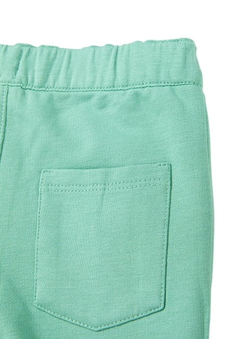 BABY BOYS’ GREEN/EXOTIC MOTIF REVERSIBLE BERMUDA SHORTS 6