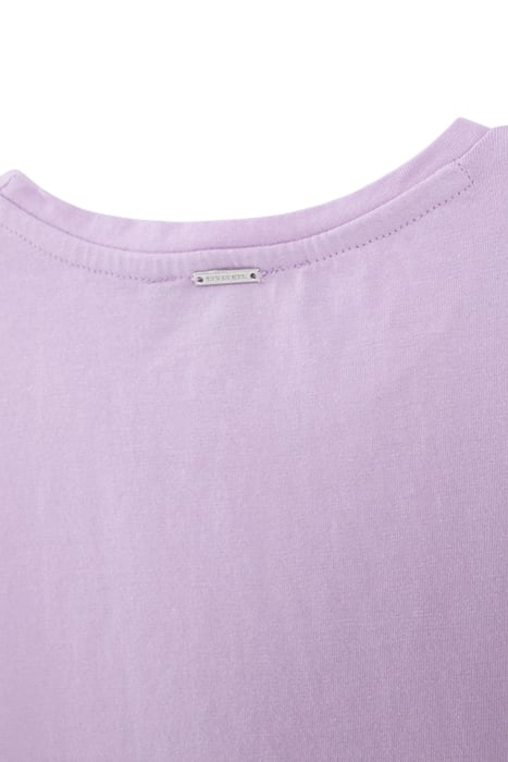 GIRLS’ LILAC T-SHIRT WITH STRAWBERRY SLOGAN PRINT 6