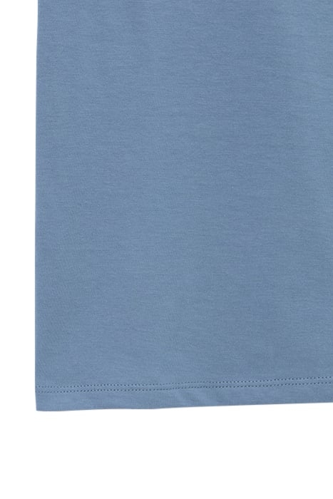 BOYS’ BLUE T-SHIRT WITH CORAL PRINT POCKET 4
