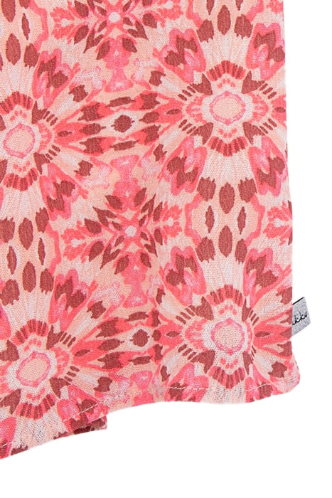 GIRLS’ PINK CAMISOLE WITH ETHNIC PRINT 5
