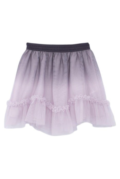 GIRLS’ LAVENDER SKIRT WITH DEEP DYE-EFFECT TULLE 1