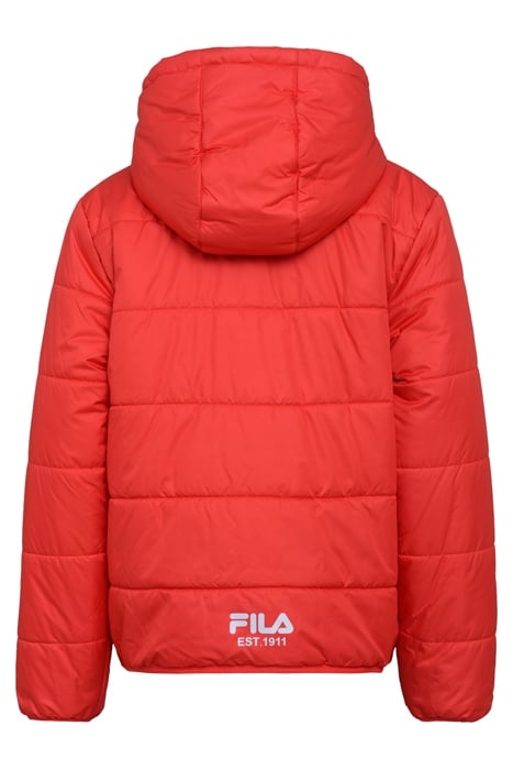 BERGHUELEN PUFF JACKET TRUE RED 2
