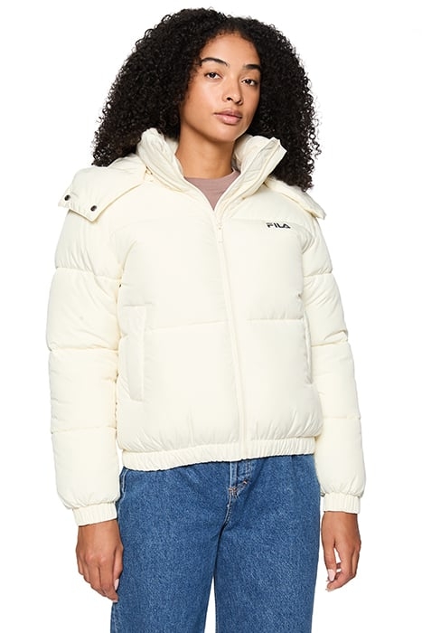 BUCHEN CROPPED PUFFER JACKET ANTIQUE WHITE 1