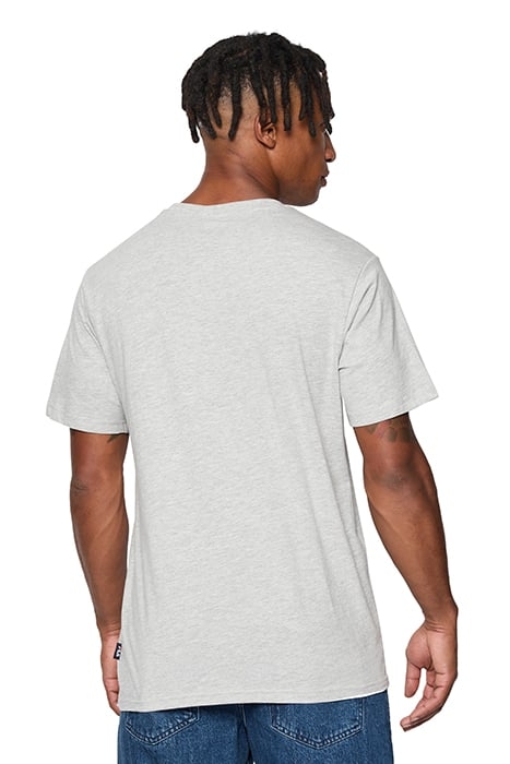 BEDBURG TEE LIGHT GREY MELANGE 2