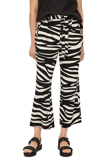 S.OLIVER PANTS BLACK 1