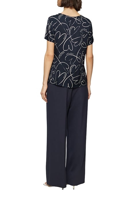 S.OLIVER BLOUSES MARINE-BLUE 2