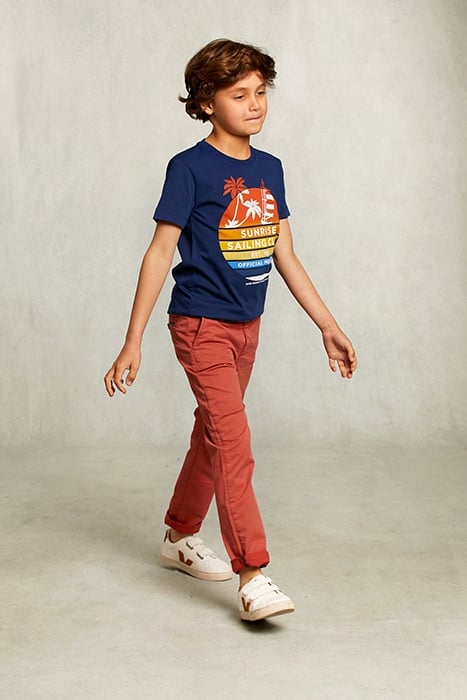 NORMAL FIT BASIC T-SHIRT OXFORD BLUE BLUE 3