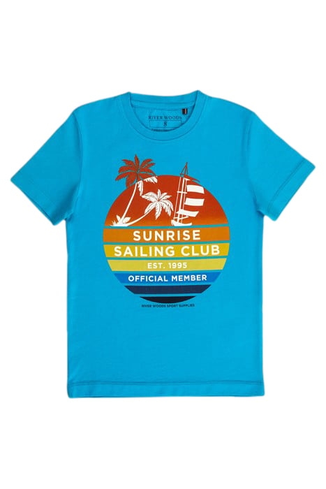 NORMAL FIT ARUBA BLUE T-SHIRT 1
