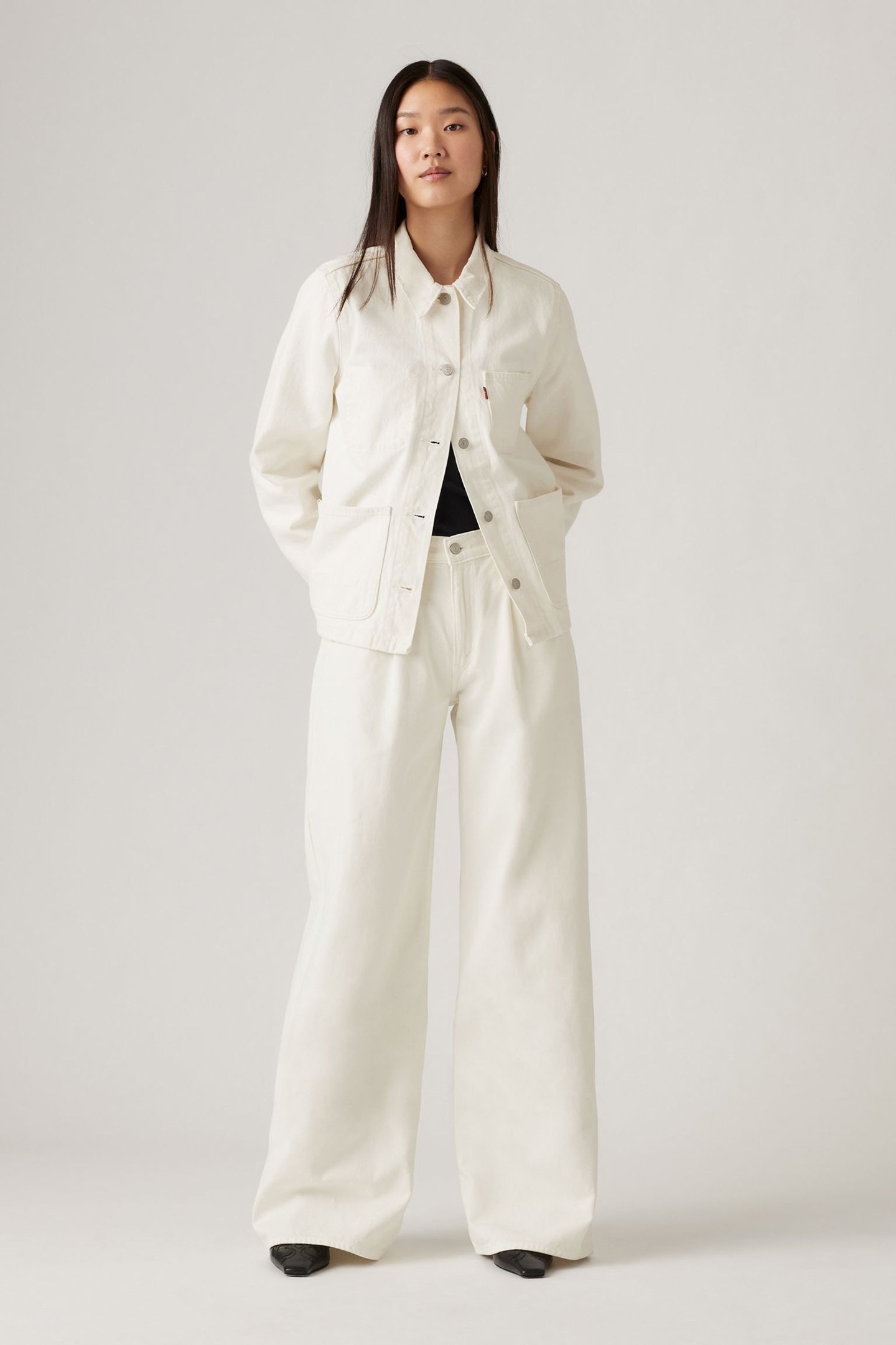 BAGGY DAD WIDE LEG LIGHTWEIGHT JEANS 2