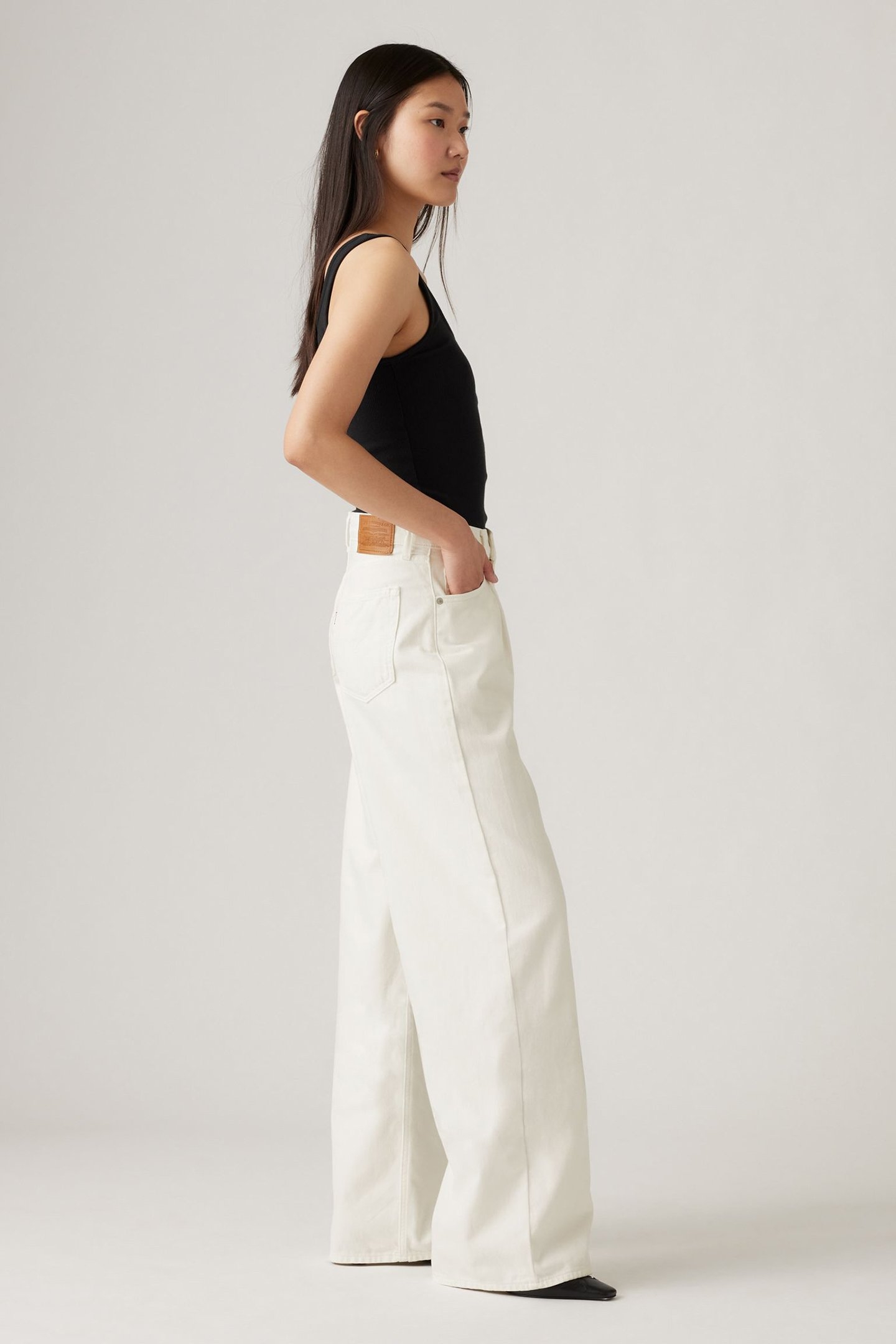 BAGGY DAD WIDE LEG LIGHTWEIGHT JEANS 5