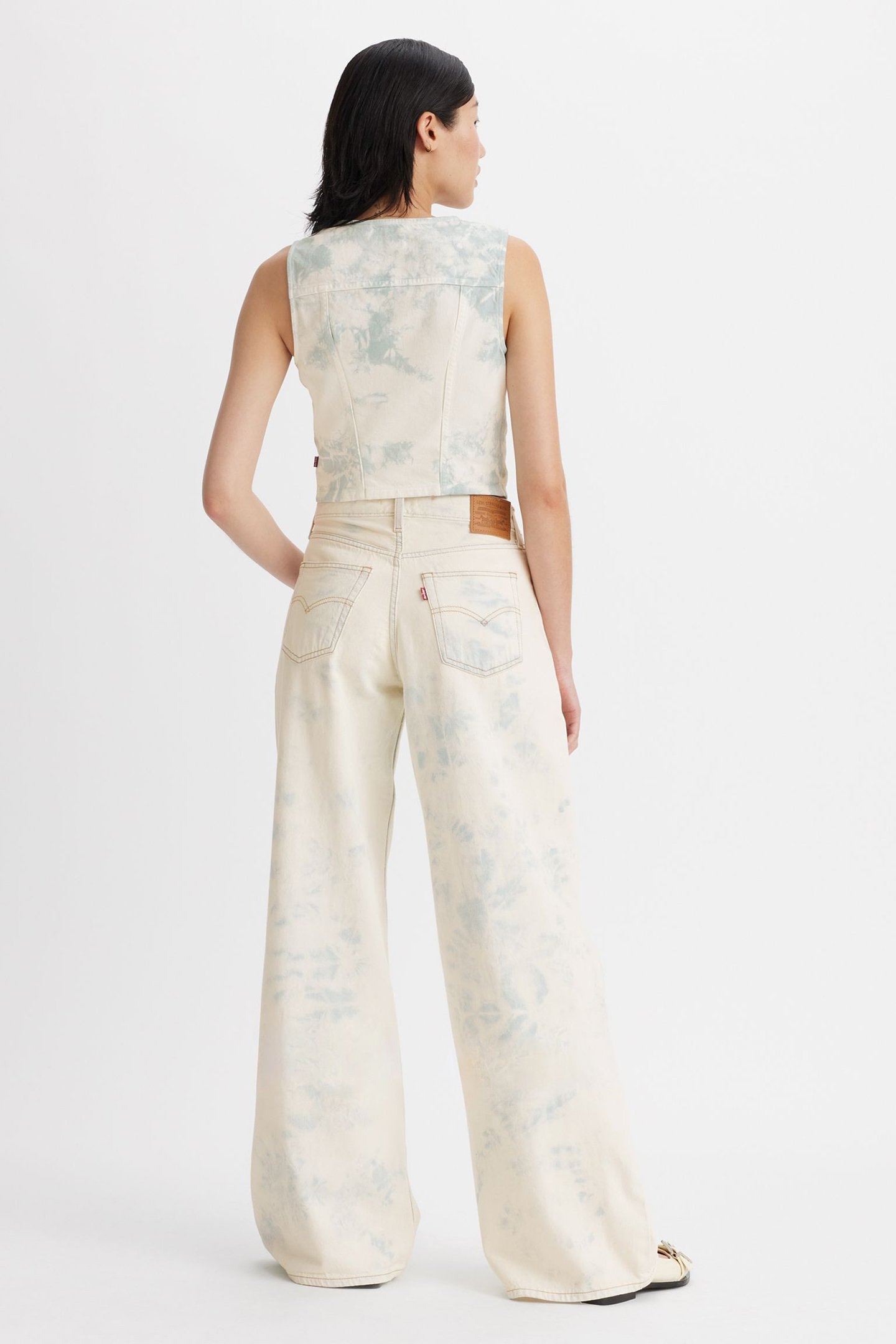 BAGGY DAD WIDE LEG LIGHTWEIGHT JEANS 2