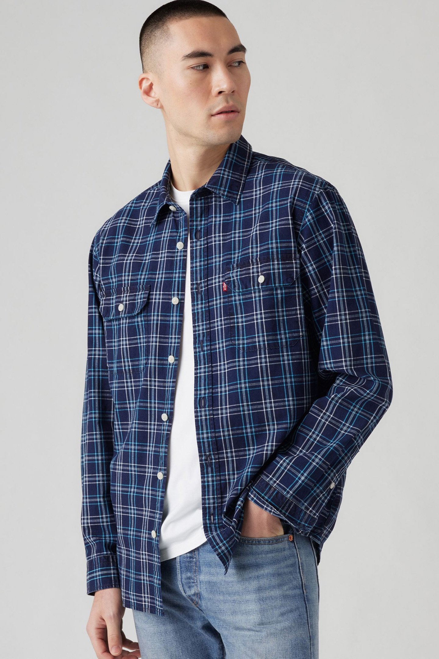 JACKSON WORKER BLAIRMORE INDIGO YARNDYE 4