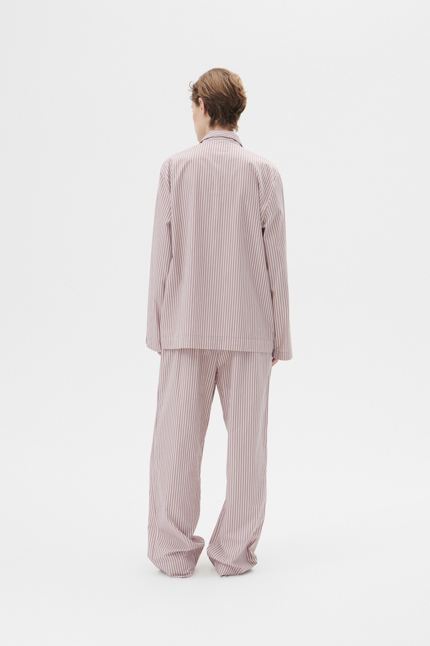 UNISEX POPLIN, PYJAMAS PANTS SKIPPER STRIPES 2