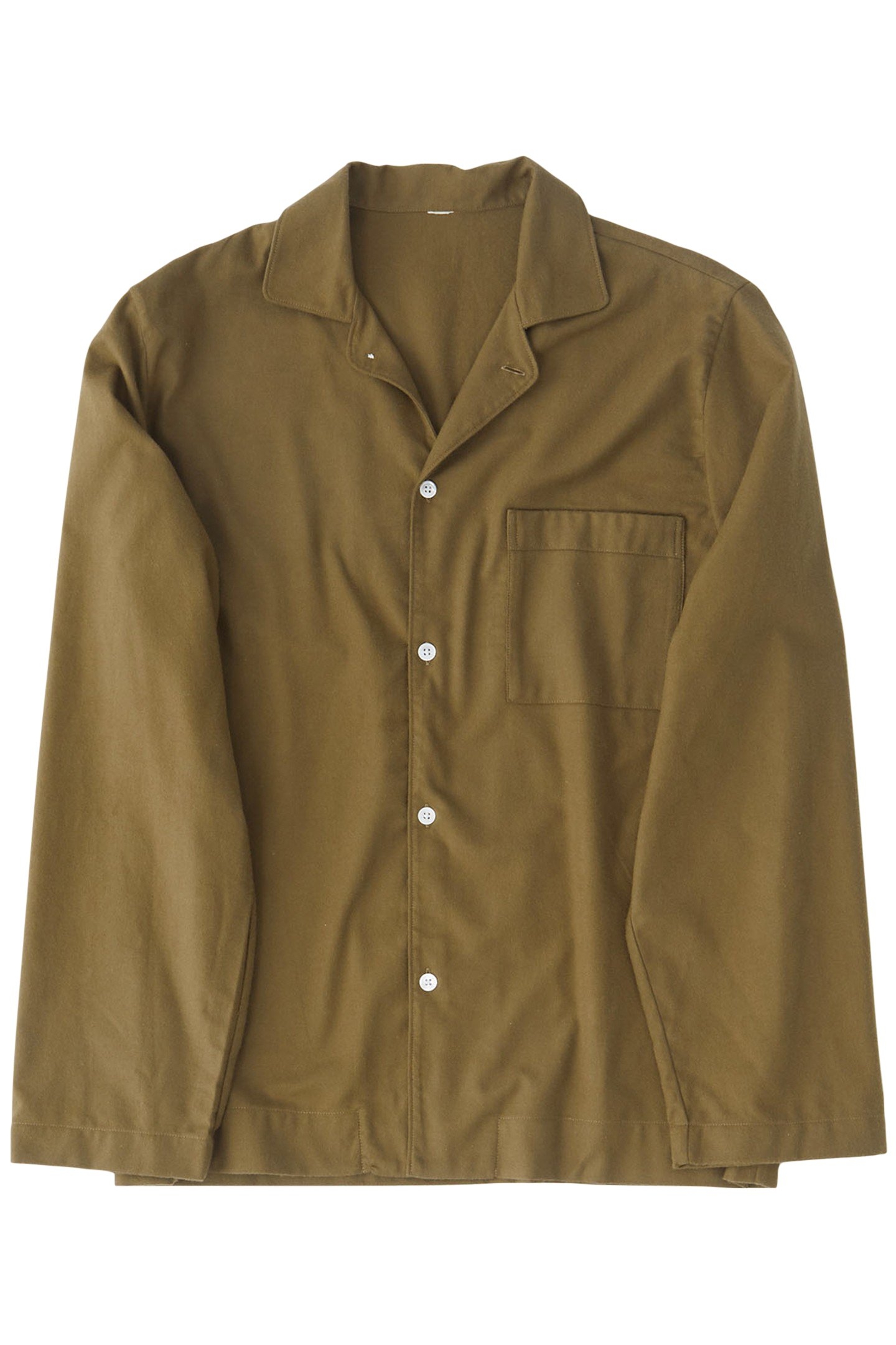 UNISEX FLANNEL, PYJAMAS SHIRT MOSS 3