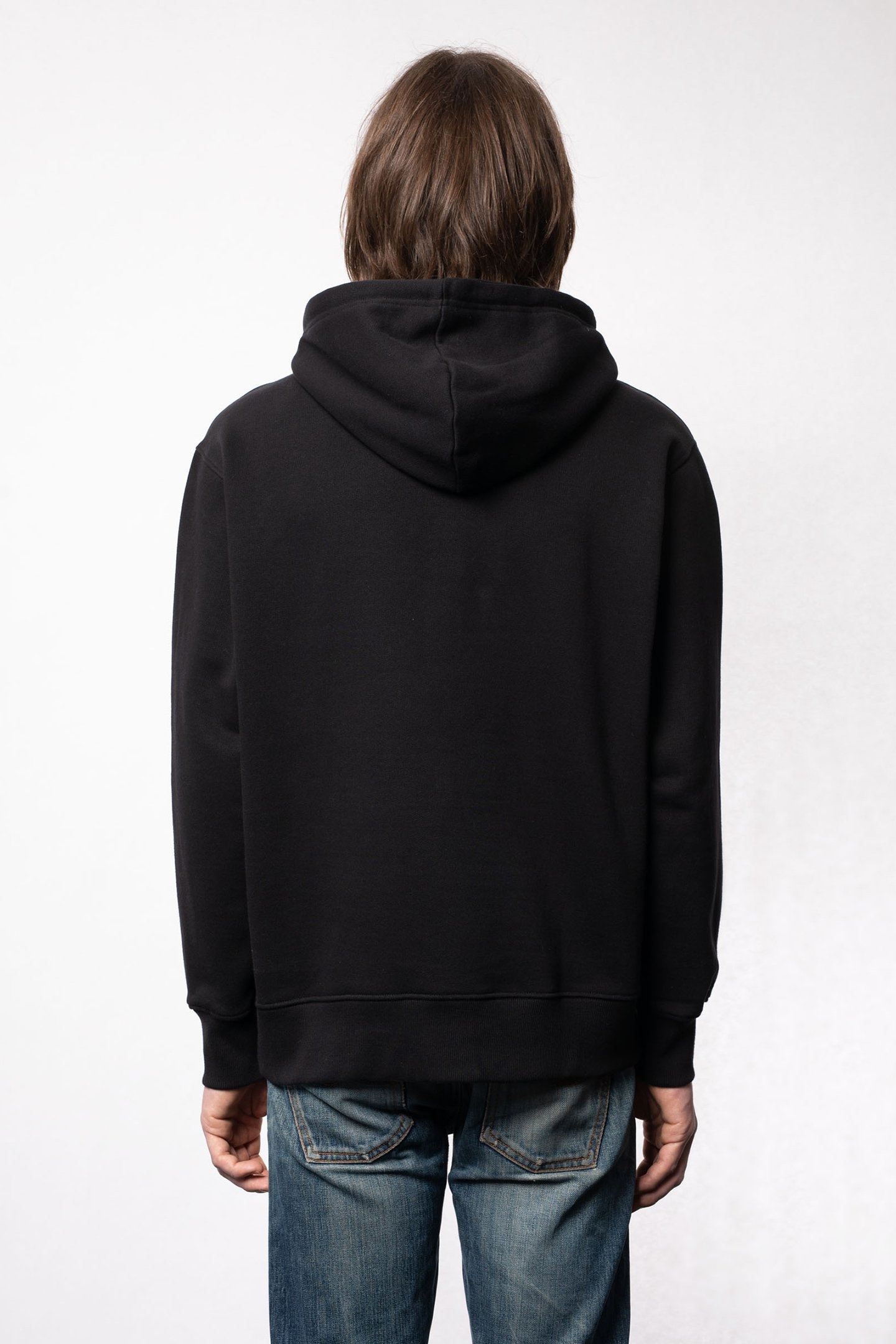FRANKE LOGO HOODIE BLACK 2