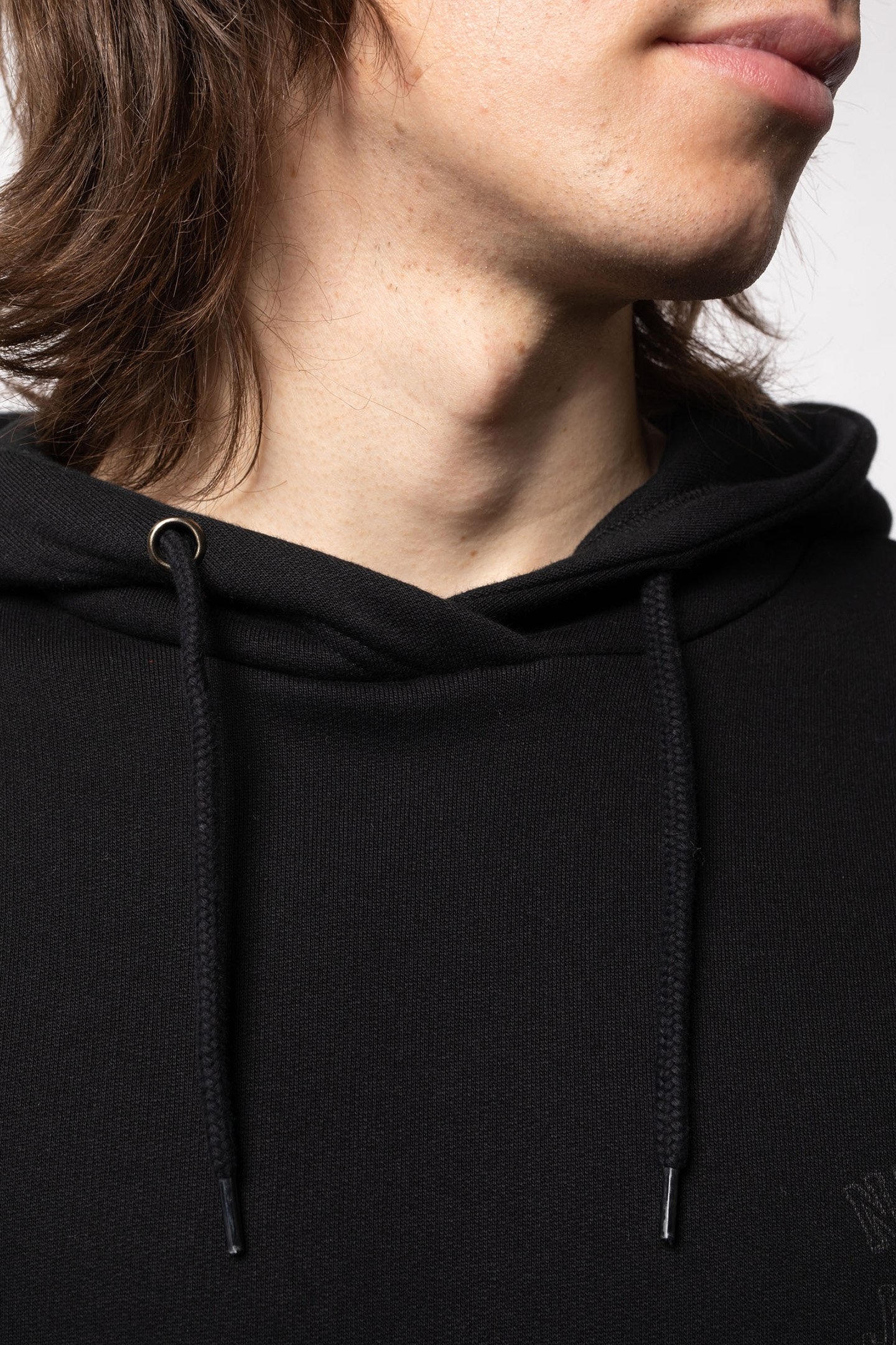 FRANKE LOGO HOODIE BLACK 6