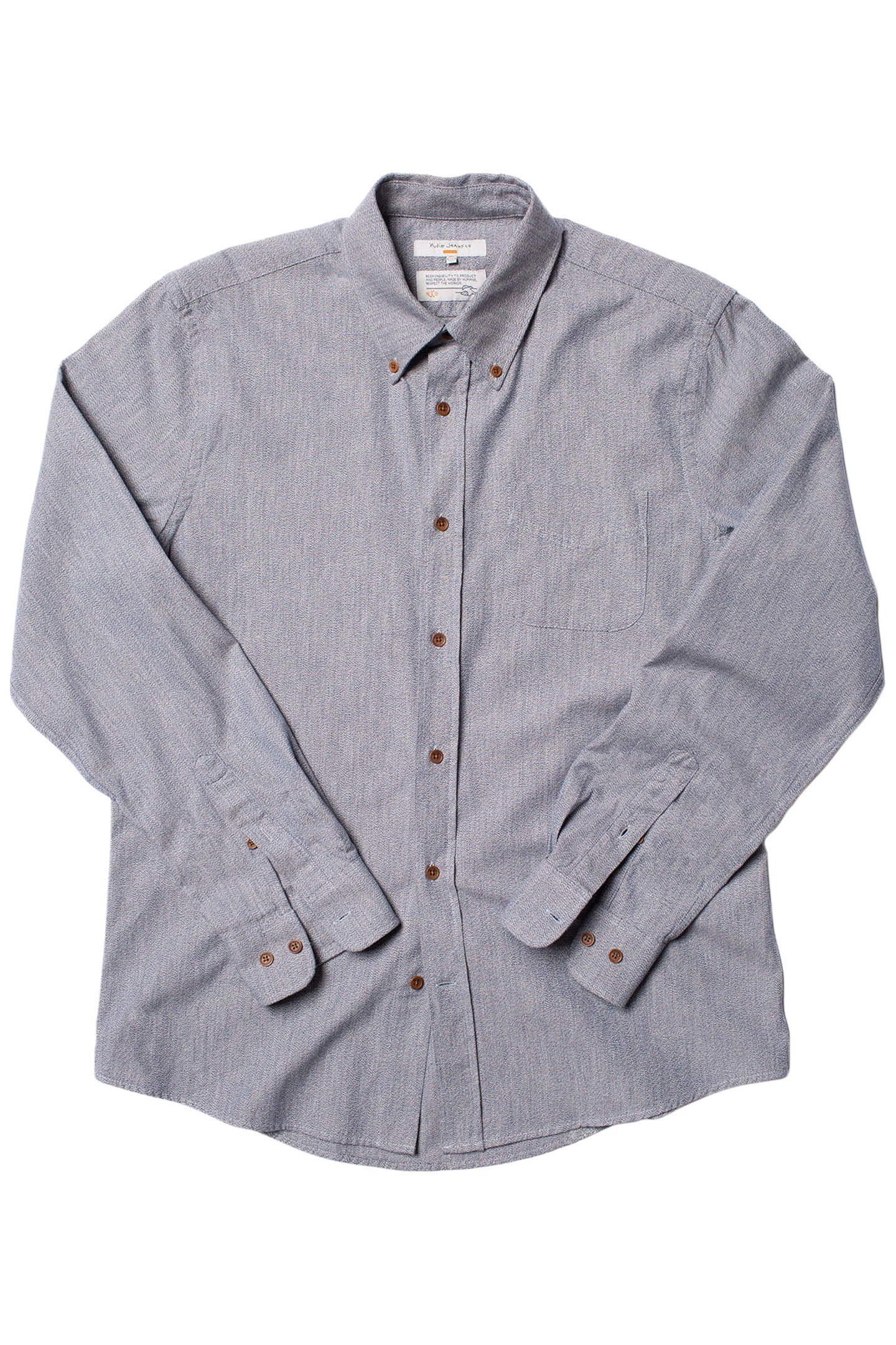 JOHN BUTTON DOWN BLUEMELANGE 3