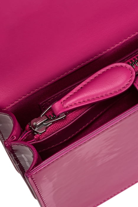 LOVE ONE MINI CL PELLE SFUMATA BERRY FUCHSIA-OLD SILVER 6