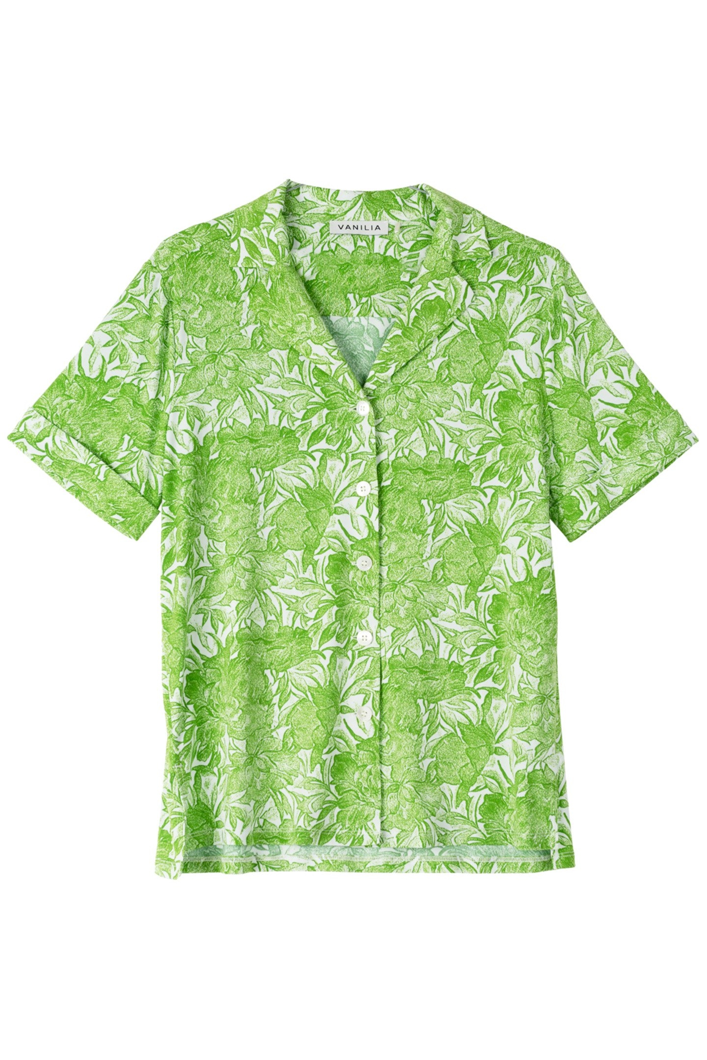 BLOUSE FLORAL DESSIN JASMINE GREEN/ECRU 3