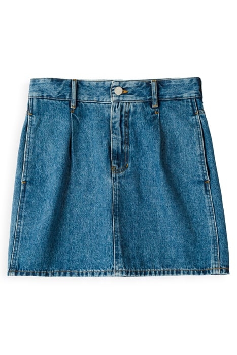 SKIRT SHORT DENIM BLUE 4