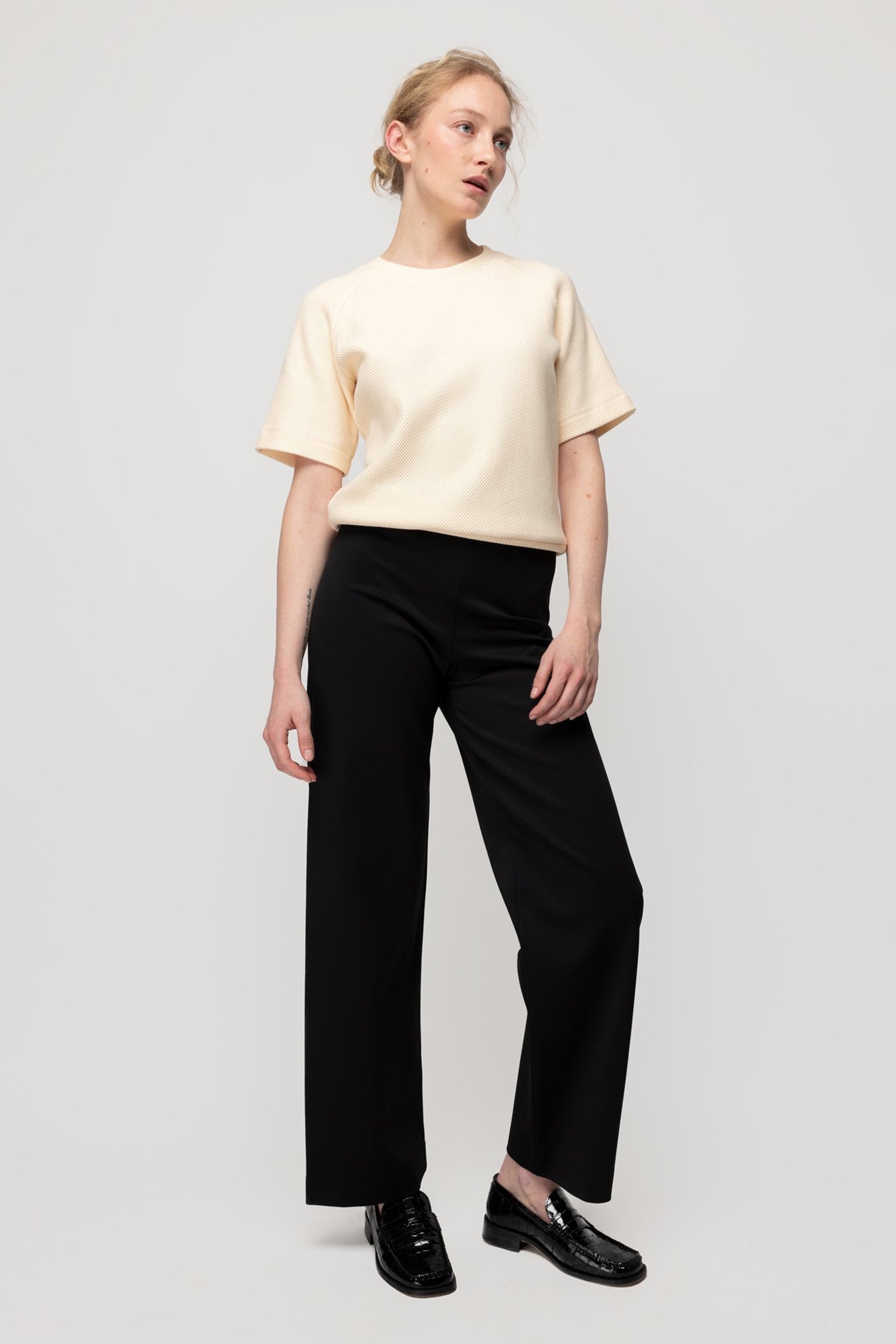 TUBE TROUSER LONG BLACK 2