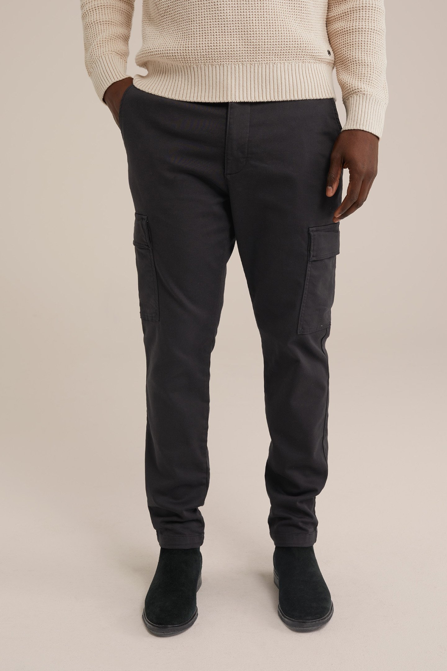 CARGO PANTS BLACK 1