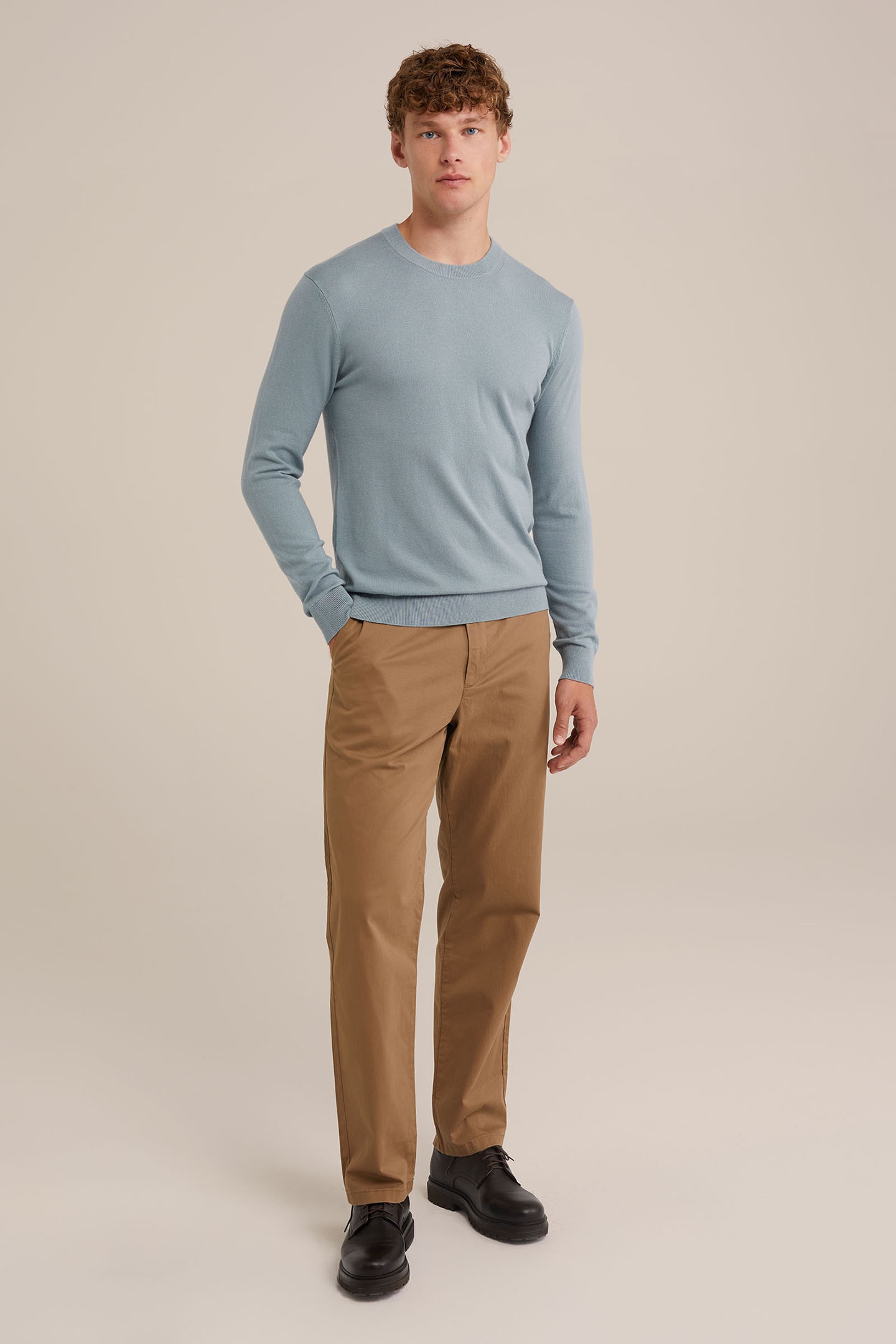 CHINO CINNAMON BROWN 3