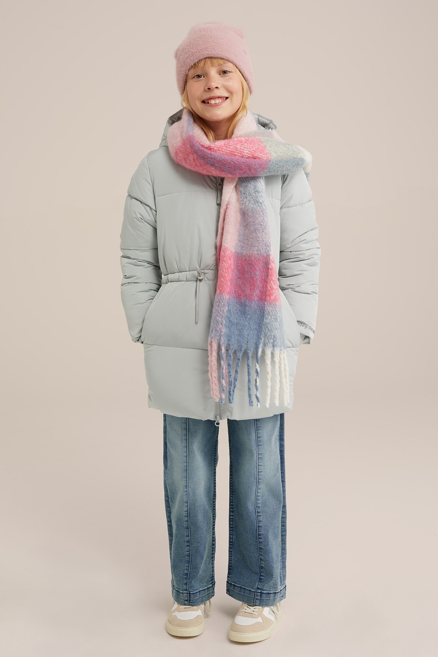 JACKET LONG LENGTH MINT GREEN 4