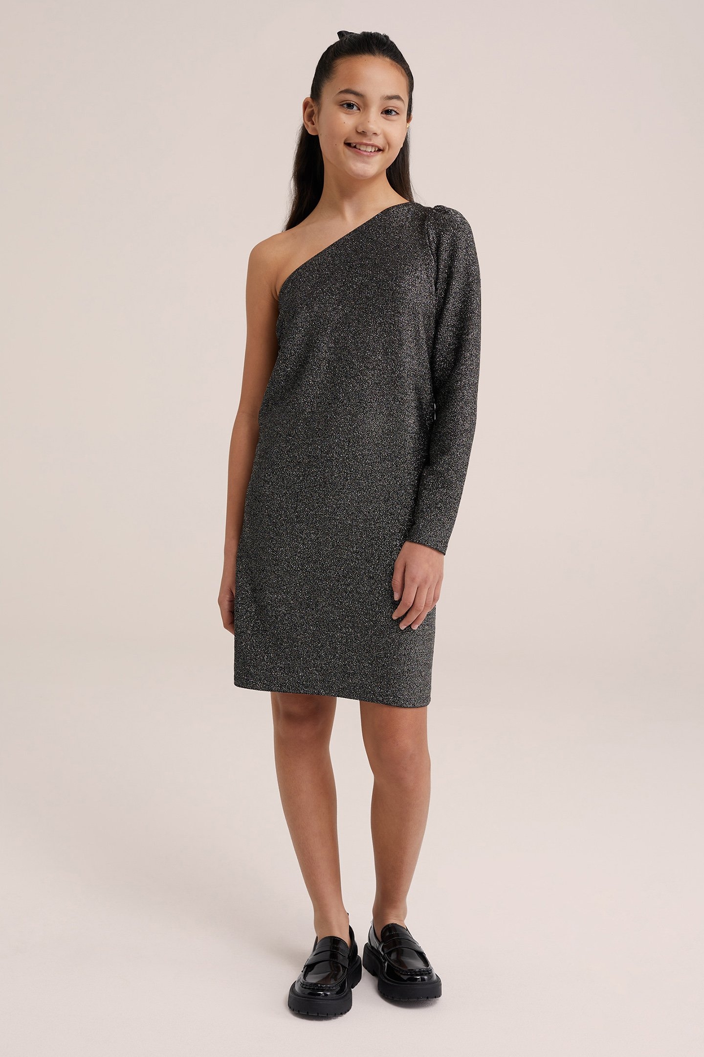 DRESS MID LENGTH SILVER 2