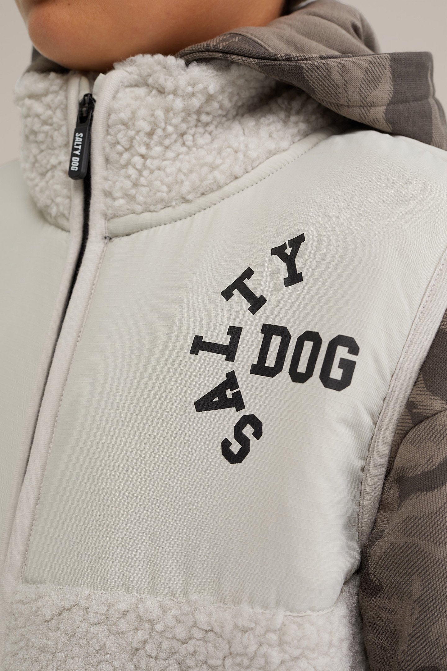 BODYWARMER OFF-WHITE 6